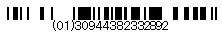 RSS14Truncated barcode